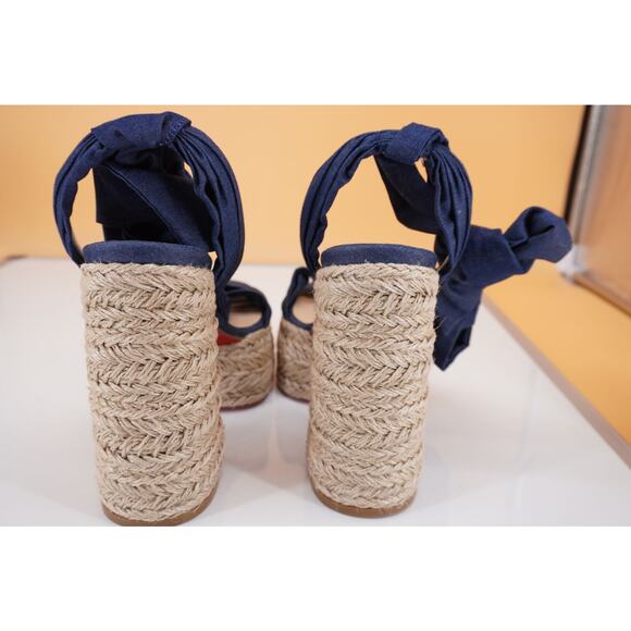 Christian Louboutin Mariza Du Desert 130 Platform Espadrille Sandal Size 41 11